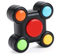 Gioco di memoria, pulsante di gioco di abbinamento della memoria, alimentato a batteria, illuminato, con focus sulla musica e abilità motorie, migliora l'attività educativa per bambini dai 4 agl