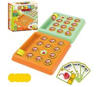 Gioco Di Memoria - Puzzle Per Scuola Materna,Tavola Di Abbinamento - Per Adulti Anziani Famiglia Scuola Aula Viaggio Raduno Sociale