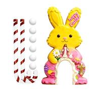 Gioco di Minigolf Pasquale,Attività Pasquale Portatile,Campo da Golf Indoor con e Palline | Per Feste Di Famiglia Interno Casa Soggiorno Camera Da Stanza Dei Giochi Bambini Adulti