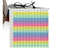 Gioco di moltiplicazione - giocattolo fidget, grafico di apprendimento | Tavolo matematica in silicone, strumento sensoriale educativo, scheda di pratica interattiva con numeri, attività st