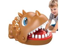 Gioco di Morso di Dinosauro - Giocattolo Triangolare Drago 14,7 X 9,8 Cm, Morso Denti di Giocattolo Interattivo per La Bocca del Dentista, Gioco di Reazione Divertente