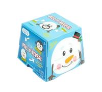 Gioco Di Natale Passa Il Pacco 2 In 1 Svela E Sbuccia - UOMO DI NEVE/PINGUINO
