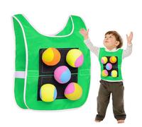 Gioco di palla da prigione - di lancio completo, 5 palline morbide incluse, per sport all'aria aperta, materiale leggero, durevole, facile da montare e trasportare. Gioco per