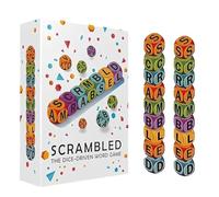 Gioco di parole con dadi incasinati per 1-5 giocatori, gioco di dadi per l'ortografia, gioco di società per l'allenamento del cervello, gioco da tavolo per famiglie dal ritmo serrato (12 dice)