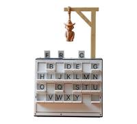 Gioco di parole indovinando - Style Board | 16 x 13 x 4 cm 283 g Design libro stampato in 3D per adulti donne uomini viaggi vacanze feste familiari amici casa ortografia lettera boia sfida