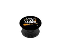 Gioco di parole sulle streghe di Halloween I Don't Give Amuck PopSockets PopGrip Adesivo