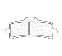 Gioco Di Pastiglie Sinterizzate CL BRAKES (1185XBK5) Per Moto Ricambi