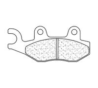 Gioco Di Pastiglie Sinterizzate CL BRAKES (2288ATV1) Per Moto Ricambi