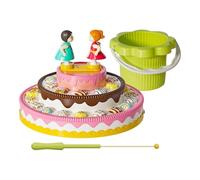 Gioco Di Per Bambini - Gioco Da Tavolo Musicale Rotante Magnetico, Giocattolo Interattivo A Tema Torta, Gioc Educativo Per La Prima Infanzia | Giocattolo Musicale Rotante Per Torta, Per L'istru