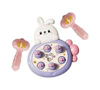 Gioco di Percussione per Bambini Piccoli con Martello E Ventose, Giocattolo Educativo per Lo Sviluppo Precoce, Gioco di Percussione a Forma di Carota, Viola