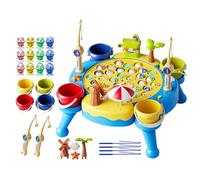 Gioco di pesca magnetica - Gioco di pesca T0ddler per bambini, gioco da tavolo elettrico per 3 anni e ragazze | Regalo divertente per Natale Compleanno | Interactive Magnetic Catch Fish Activity