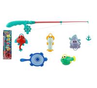 Gioco di pesca per bambini con canna e animaletti acquatici