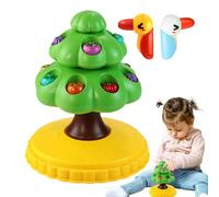 Gioco di Pesca | Puzzle di Ordinamento | Albero Girevole per Raccolta Frutta Educativo con Effetti Sonori e Luminosi per Sviluppare Coordinazione Manuale e