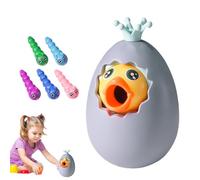 Gioco di picchio per l'apprendimento precoce - Giocattoli educativi per uccelli di età compresa tra 1 e 4 anni, Gioco di abilità motorie per bambini, giocattoli di alimentazione magnetici per e