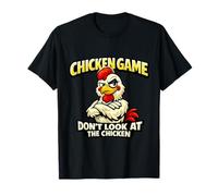 Gioco di Pollo Non Guardare Il Pollo Divertente Maglietta