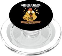 Gioco di pollo Non guardare il pollo divertente meme umorismo bambini PopSockets PopGrip per MagSafe