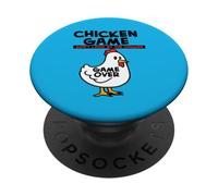 Gioco Di Pollo Non Guardare Il Pollo PopSockets PopGrip Adesivo