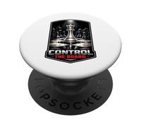 Gioco di potere di scacchi strategici PopSockets PopGrip Adesivo