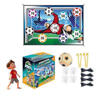 Gioco di precisione for Il Calcio, Set di Gioco di precisione Pieghevole con Palla | Porta da Calcio for Interni ed Esterni for Allenamento e coordinazione(Yellow)