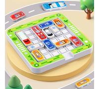 Gioco di Puzzle di Logica, Giochi da Tavolo Scappa Dagli Ingorghi, Gioco Tavolo per Tutta la Famiglia, Giochi Montessori Legno Giocattoli Educativi Bambini Idea Regalo per Bambine 3 4 5 6 7 8 9+ Anni