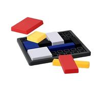 Gioco Di Puzzle Di - Set Di Puzzle Di Ragionamento Sull'intelligenza A 4 Livelli, Kit Di Allenamento Per Il Cervello Con Riconoscimento Di Modelli, In Stile Legno Per La Risoluzione Dei P
