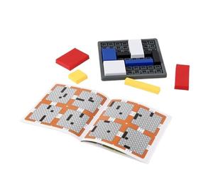 Gioco di puzzle di, set di sfide rompicapo, tavola compatta con difficoltà, giocattolo per il pensiero cognitivo, puzzle di progettazione strategica, gioco mentale per la scuola di viag