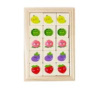 Gioco di puzzle, gioco di puzzle a di legno - Gioco da tavolo educativo in legno | Puzzle Brain Logic, giocattoli educativi, divertente puzzle game per ragazzi, ragazze e