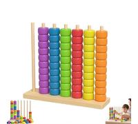 Gioco di puzzle impilabile in colori 2026, puzzle per 2 giocatori, gioco da tavolo competitivo per gli amanti della famiglia e della strategia, include 1 StackRack e 60 anelli