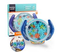 Gioco di puzzle labirinto 3D, Giocattolo Labirinto, Labirinto di Labirinto 3D, Gioco Puzzle Labirinto Gravità, Giochi di Puzzle Labirinto per Bambini dai 4 Agli 8 anni (Blu)