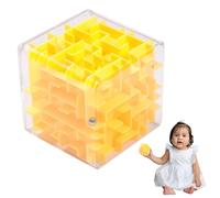 Gioco Di Puzzle Maze Cube - Giocattolo Labirinto Con Palline Rotanti| Cubo Rompicapo Portatile | Di Giocattoli Per La Formazione Educativa Sullo Sviluppo Delle Abilità Cognitive | Attività Puz