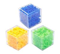 Gioco Di Puzzle Maze Cube - Giocattolo Labirinto Con Palline Rotanti| Cubo Rompicapo Portatile | Di Giocattoli Per La Formazione Educativa Sullo Sviluppo Delle Abilità Cognitive | Attività Puz