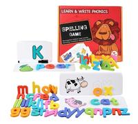 Gioco di puzzle ortografia per Les, leggi l'ortografia del Giocattolo di apprendimento - Lettere di vista leggere Carte Flash Giocattolo | Schede Flash educative, attività di apprendimento