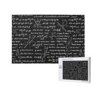 Gioco di puzzle per adulti: puzzle impegnativi da 1000 pezzi, schemi matematici e calcoli.