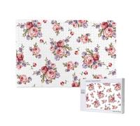 Gioco di puzzle per adulti, puzzle impegnativi, puzzle da 1000 pezzi, fiore di rosa