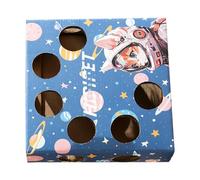 Gioco di puzzle per gatti: giocattolo di legno divertente ed educativo | Ideale per incoraggiare l'esplorazione naturale e la caccia del tuo animale domestico, design interattivo a più livelli