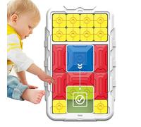 Gioco di puzzle scorrevole | Giocattolo educativo magnetico strategico da viaggio per bambini, gioco di pazienza magnetico, giocattolo educativo Sliding Block gioco da viaggio all'aperto