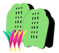 Gioco di racchetta e volante da badminton,Racchetta da badminton e volante | Gioco di paddle Gioco di badminton Giocattoli sportivi,Giochi all'aperto, gioco per famiglie, racchetta da badminton