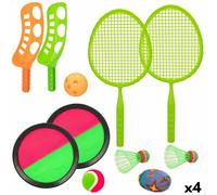 Gioco di Racchette Colorbaby Esterno 4 in 1 20 x 43,5 x 0,5 cm [4 Unità]