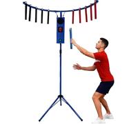 Gioco Di Riflessi Drop Stick A 10 Bastoncini Per Team Building E Feste | 5 Velocità, 6 Livelli, Luci Colorate, Musica MP3, Conto Alla Rovescia In Tempo Reale, Funzione Altezza Regolabile(Blue)
