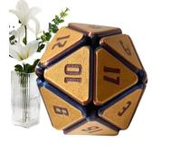 Gioco di ruolo, Cubo di Pressione sensoriale per Giocare - Cubo di Pressione Creativo Multi-Faces per collezionisti Rotondo Tavolo Adulti Scuola Ufficio Casa