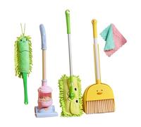 Gioco di ruolo, set di strumenti per la pulizia dei bambini, scopa, mop mop Dustpan So fare come giocattolo educativo per bambini, 3 + capacità di coordinazione