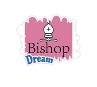 Gioco di Scacchi a Parole Bianche Adesivi Citazione Sogno Decalcomanie in Vinile