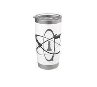 Gioco di scacchi a scacchi Atom scacchi giochi da tavolo Bicchiere termico in acciaio inox doppia parete