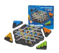 Gioco Di Scacchi A Triangolo A Catena - Giocattolo Da Tavolo A Catena Puzzle | Divertente Tavolo Da Gioco A Triangolo A Catena, Gioco Da Tavolo Puzzle Interattivo Per La Prima Educazione, Giocattolo