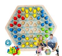 Gioco Di Scacchi Con Triangolo A Catena - Puzzle Con Elastico 20×22,5 Cm | Gioco Per Lo Sviluppo Del Cervello Dei Bambini, Serate Di Giochi In Famiglia, Scuola E Riunioni