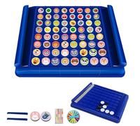Gioco di scacchi da tavola per bambini, attività impegnativa inversa a due giocatori, set da 64 pezzi - gioco da tavolo per bambini - Per bambini famiglia scuola materna riunione soggiorno camera da