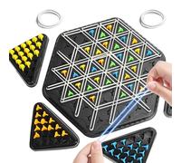 Gioco di Scacchi del Triangolo A Catena | Chain Triangle Chess Game | Gioco di Scacchi Geometrici | Gioco del Triangolo Gioco Delle'elastico | Giochi da Tavolo Interattivo per Bambini e Adulti
