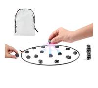 Gioco Di Scacchi Magnetici Set-magnet Pietra Scacchi Con Stringa | Strategia Di Giocattolo Di Bordo Portatile Teaser Cerebrale Per Infinita Strategia Di Divertimento In Questa Esperienza Di Gioco Di M