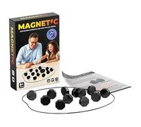 Gioco di Scacchi Magnetico con Filo e 20 Pedine in Pietra, Puzzle Strategico Multigiocatore con Tavola Magnetica per Famiglia, Viaggi e Campeggio - Set di Scacchi Portatile Magnetico