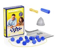 Gioco di Scacchi Magnetico Giochi da Tavolo Interattivi Giochi Multigiocatore con Magneti Set Portatile di 20 Pezzi per Famiglie e Feste
